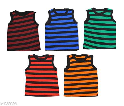 Cute Cotton Kids Vest (Pack of 5)